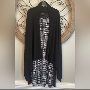 Jones New York Dress With Attached Cardigan
